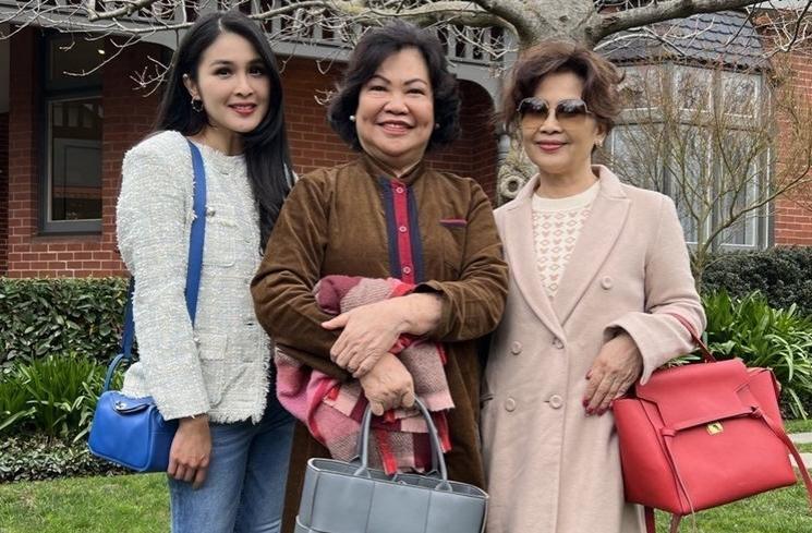 Potret Kebersamaan Artis dan Mertua (instagram/@sandradewi88)