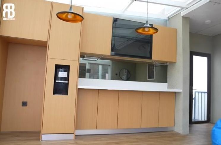 Rooftop Rumah Rizky Billar (YouTube/Rizky Billar)