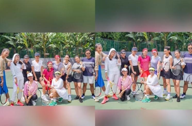 Potret Geng Tenis Titi Kamal (Instagram/@titi_kamall)
