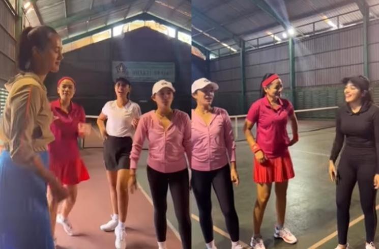 Potret Geng Tenis Titi Kamal (Instagram/@titi_kamall)
