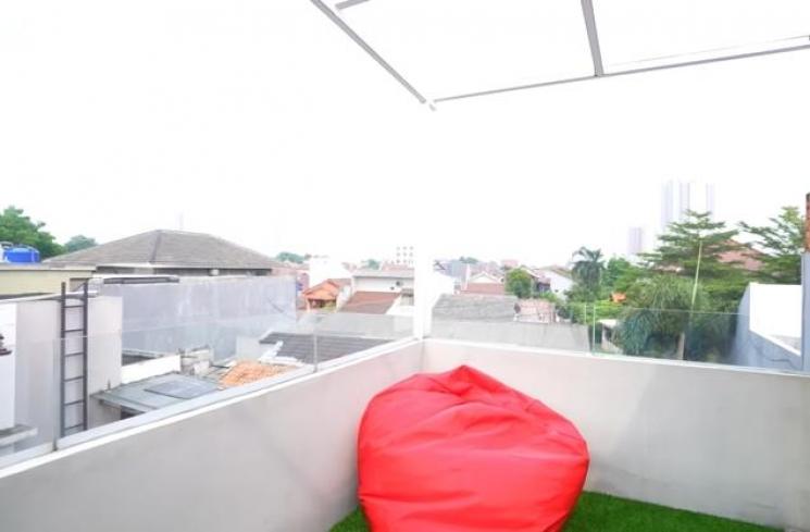 Rooftop Rumah Rizky Billar (YouTube/Rizky Billar)