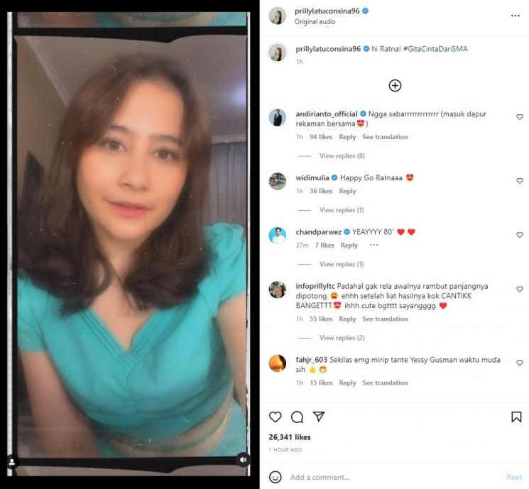 Prilly Latuconsina (instagram)