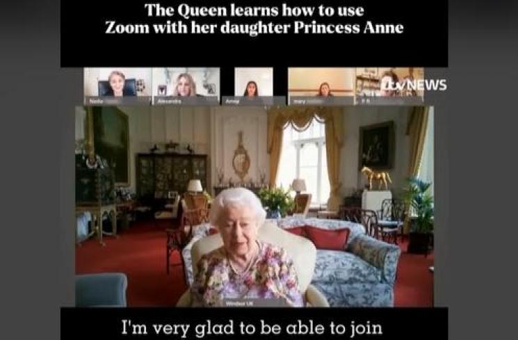 Ratu Elizabeth II (tiktok/@royalarchives_uk1)