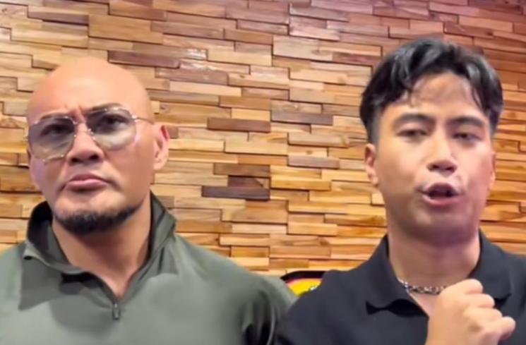 Vidi Aldiano dan Deddy Corbuzier (TikTok/@vidi.aldiano)