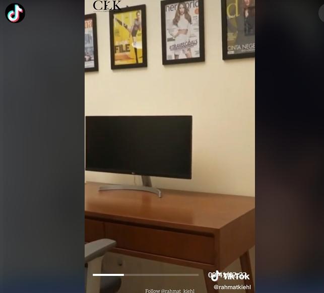 Potret rumah Cinta Laura. (TikTok/rahmatkiehl)