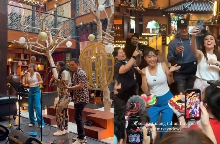 Potret Ultah Ayu Dewi ke-38 (instagram/mrsayudewi)