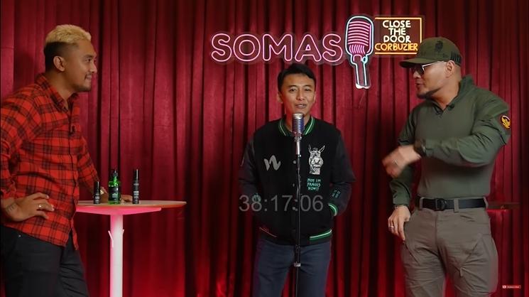 Deddy Corbuzier dan Uus sindir konten "kutuan". (YouTube/Deddy Corbuzier)