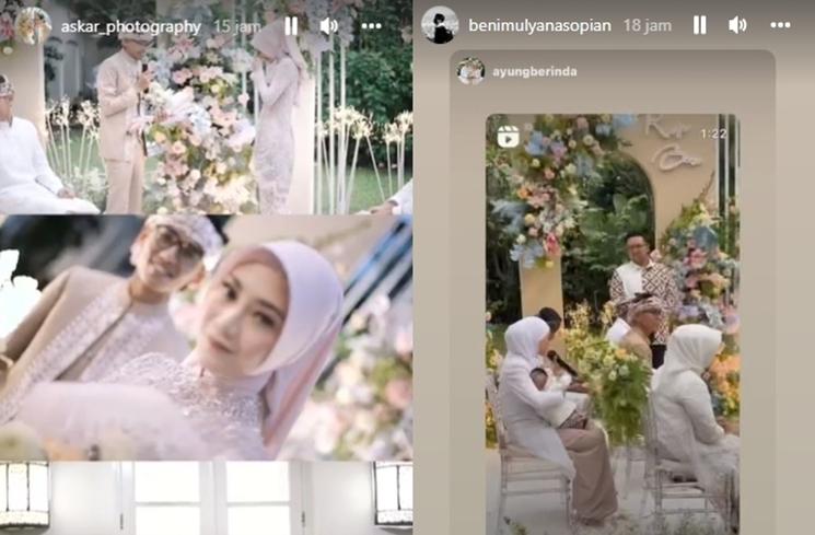 Momen Lamaran Kakak Lesti Kejora (Instagram/@askar_photograph/@benimulyanasopian)