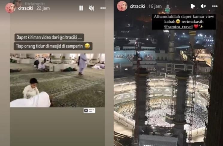 Potret Citra Kirana Berangkat Umroh (Instagram/@citraciki)