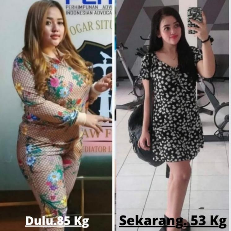 Penampilan Clara Gopa usai turun berat badan. (Instagram/@claragopareal)