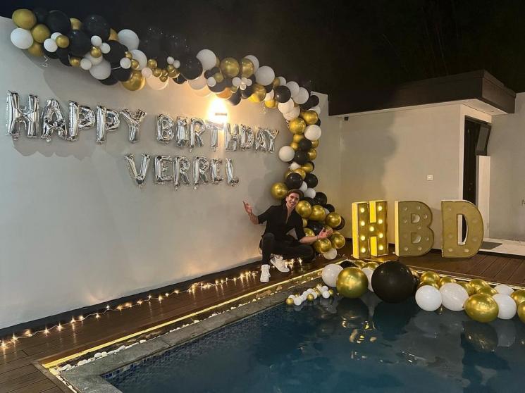 Potret Kejutan Ultah Verrel Bramasta. (Instagram/bramastavrl)