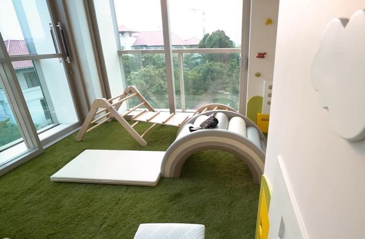 Potret Playground Baby Izz di Apartemen (YouTube/Nikita Willy Official)