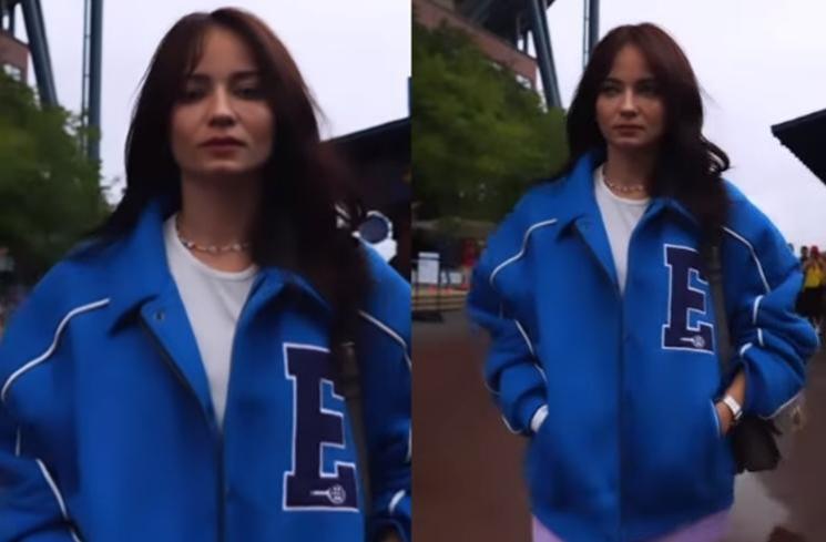 Pesona Enzy Storia Nonton Tenis US Open (instagram/@enzystoria)
