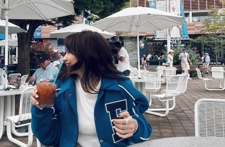 Pesona Enzy Storia Nonton Tenis US Open (instagram/@enzystoria)