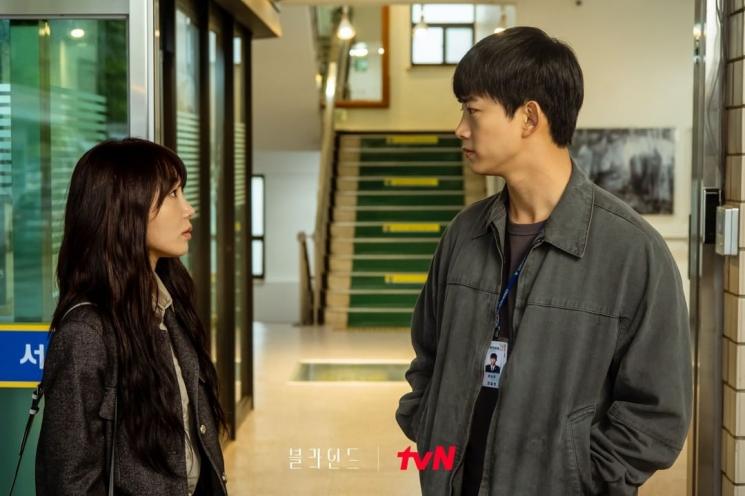 Pesona Jung Eun Ji di Blind (Instagram/@tvn_drama)