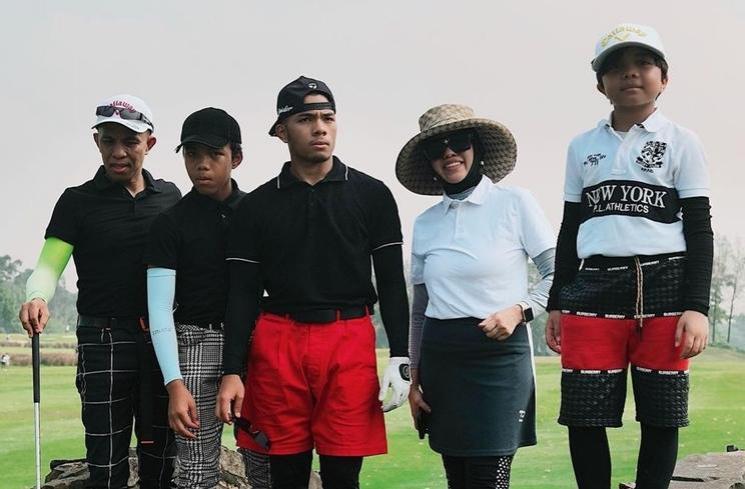 Potret Geni Faruk Main Golf (Instagram/@genifaruk)