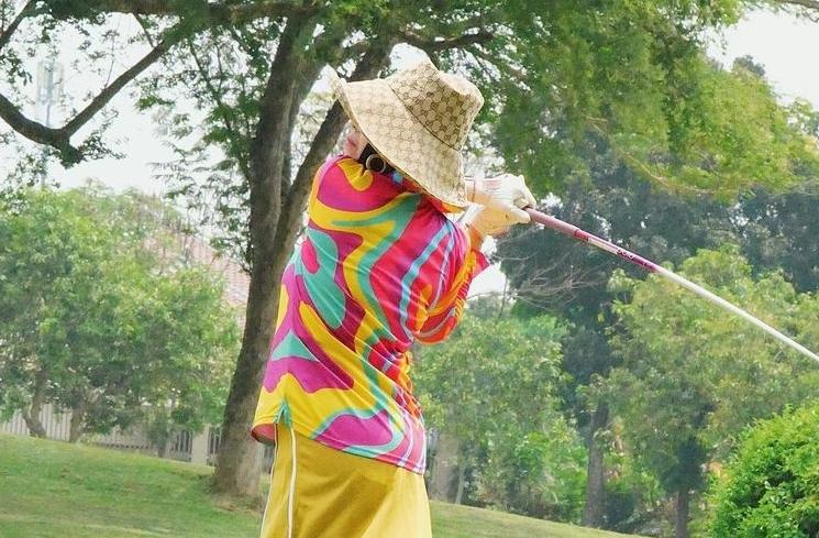 Potret Geni Faruk Main Golf (Instagram/@genifaruk)