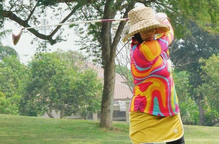 Potret Geni Faruk Main Golf (Instagram/@genifaruk)