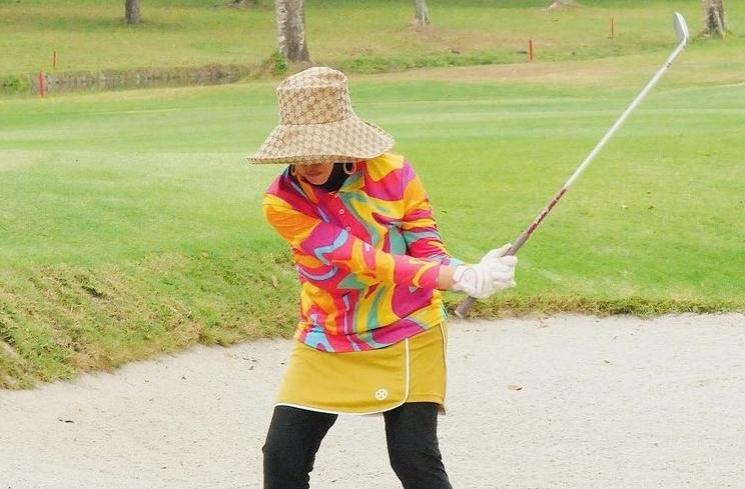 Potret Geni Faruk Main Golf (Instagram/@genifaruk)