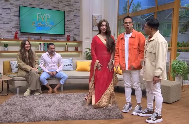 Potret Make Over Kak Jill Bak Artis India (YouTube TRANS7 OFFICIAL)