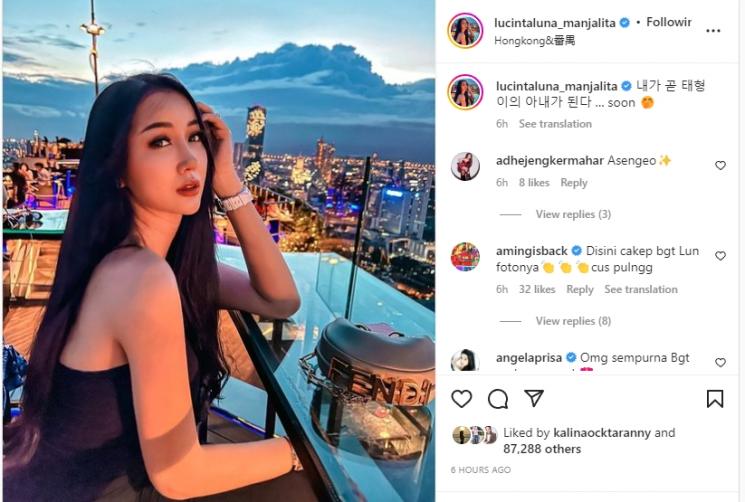 Hasil Operasi Lucinta Luna Makin Sempurna. (Instagram/lucintaluna_manjalita)