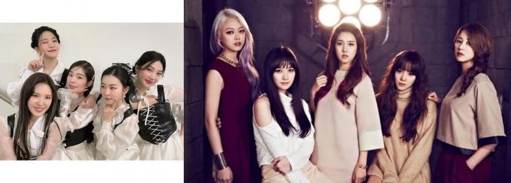 Lagu Kpop yang Judulnya Sama (Instagram/@redvelvet.smtown/@spicaworldwide)
