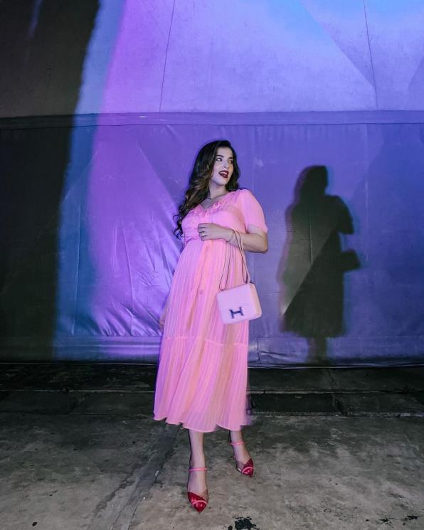 Inspirasi Dress Hamil Ala Tasya Farasya (Instagram/tasyafarasya)
