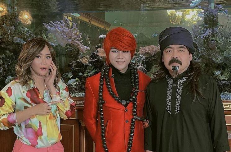 Potret Harmonis Inul Daratista dan Adam Suseno. (Instagram/inul.d)