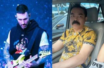 6 Adu Gaya Adam Levine dan Adam Suseno, Perbedaan Warnanya Mencolok