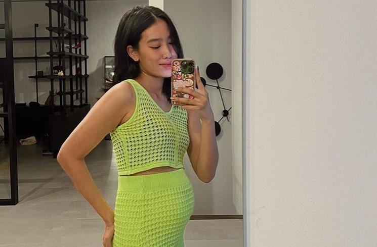 Potret Baby Bump Alika Islamadina. (Instagram/alikaislamadina)