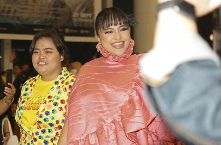 Potret Marshanda di Gala Premiere 'Gendut Siapa Takut?' (Instagram/marshanda99)