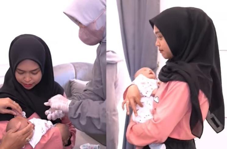 Potret Ria Ricis Momong Baby Moana (Instagram/@riaricis1795)