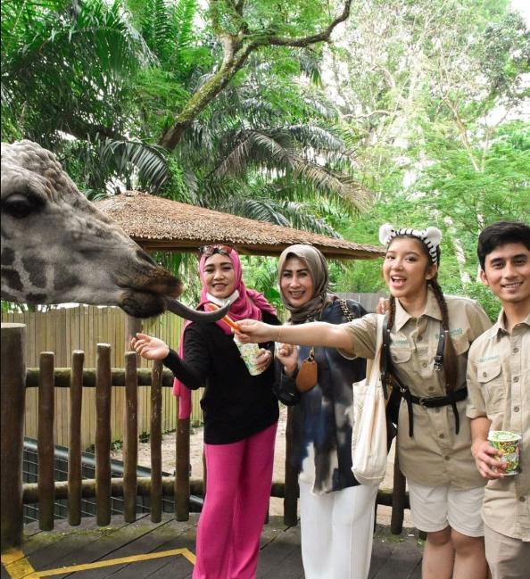 Momen Liburan Alshad Ahmad dan Tiara Andini di Singapura. (Instagram/alshadahmad)
