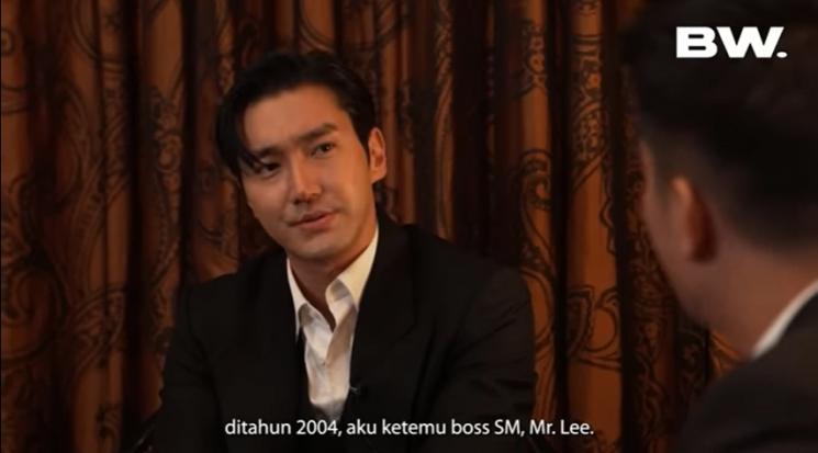 Momen Pertemuan Siwon dan Boy William. (YouTube/BW)