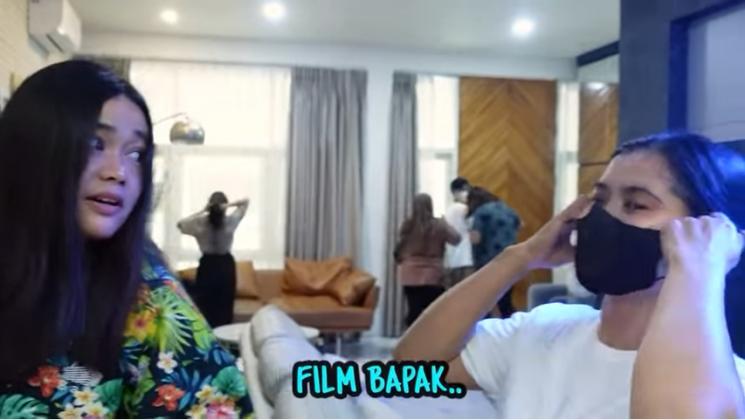 Momen Olivia Allan Sewa Bioskop.(YouTube/The Sumargo's)