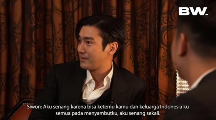 Momen Pertemuan Siwon dan Boy William. (YouTube/BW)