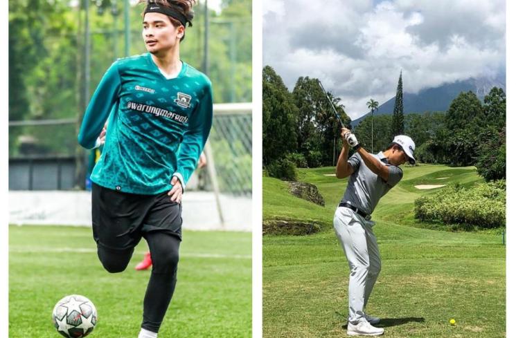 Adu Gaya Rio Haryanto vs Alvin Faiz (Instagram/rharyantoracing/alvin_411)