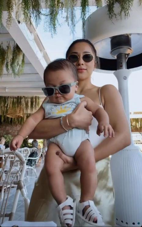 Potret Nikita Willy di Mykonos (Instagram/nikitawillyofficial94)