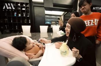 Disuapi Lenggogeni Faruk, Ekspresi Baby Ameena Disorot Netizen: Tertekan Gitu