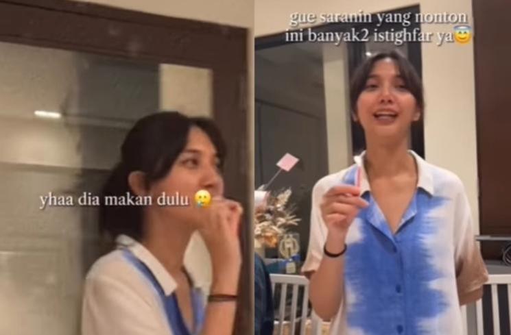 Momen Kejutan Ulang Tahun Sheila Dara (Instagram/@vidialdiano)