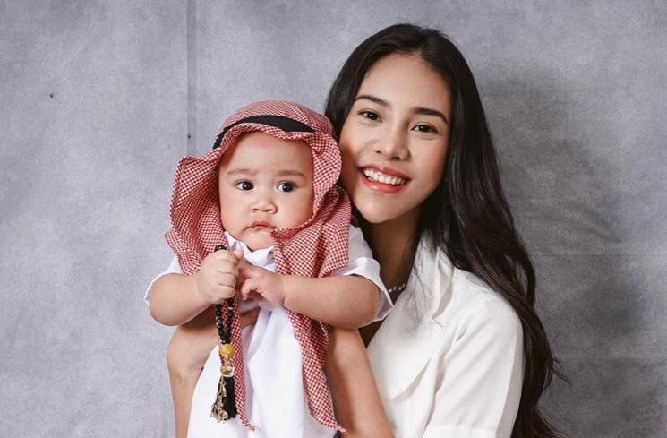Potret Rayyanza bareng artis (Instagram/@anyageraldine)