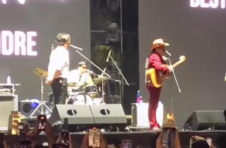 Andre Taulany di konser musik Pestapora 2022 (Instagram/@kuyentertainment)