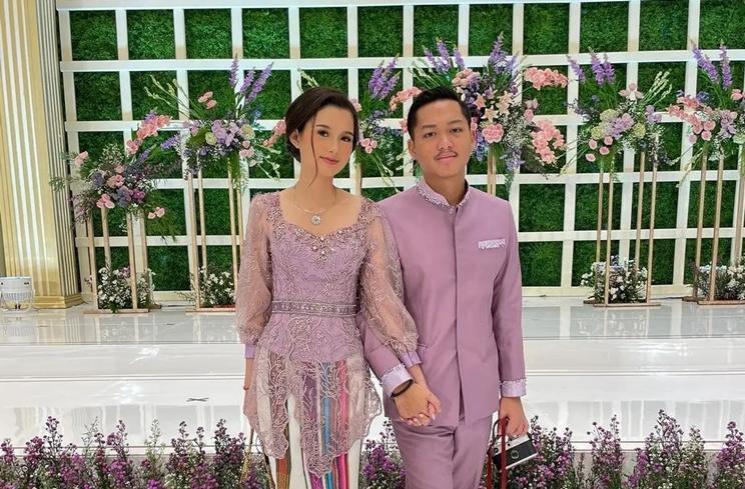 Potret Sarah Menzel di Acara Keluarga Hermansyah (instagram/@ashanty_ash)