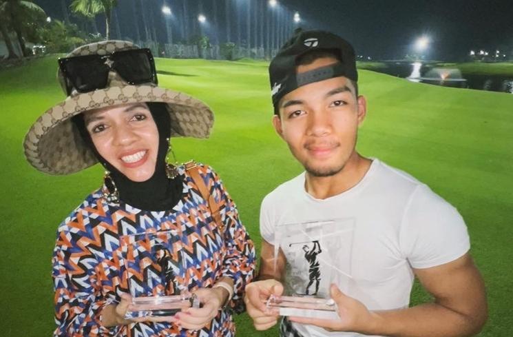 Potret Gen Halilintar Ikut Turnamen Golf (instagram/@genhalilintar)