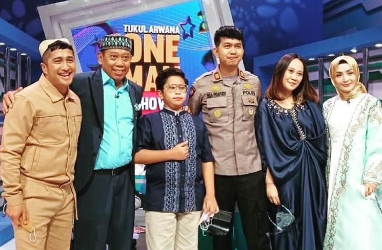 Anak artis jadi abdi negara (Instagram/@eghaprayudi)