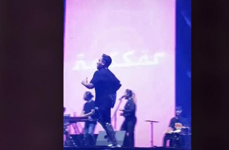 Potret Heboh King Nassar saat Manggung. (TikTok/ayamgeprekpasar)