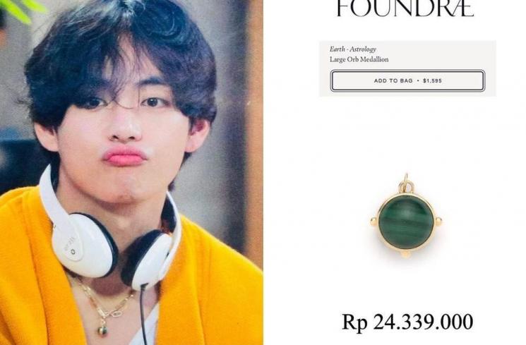 harga outfit V BTS (Instagram/@bangtan_outfit)