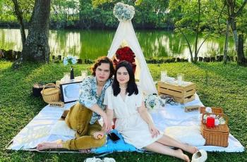10 Potret Anniversary Pacaran Dul Jaelani dan Tissa Biani, Piknik Romantis!