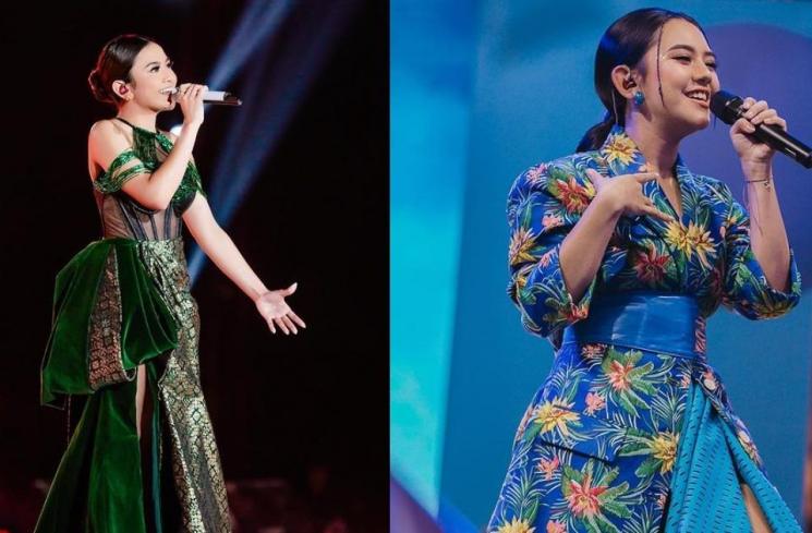 Adu Gaya Mahalini vs Ziva Magnolya. (Instagram/mahaliniraharja/zivamagnolya)