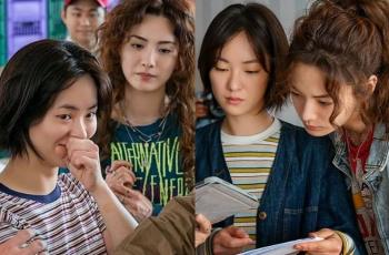 9 Potret di Balik Layar Glitch, Manisnya Interaksi Aktris Cantik Jeon Yeo Bin dan Nana